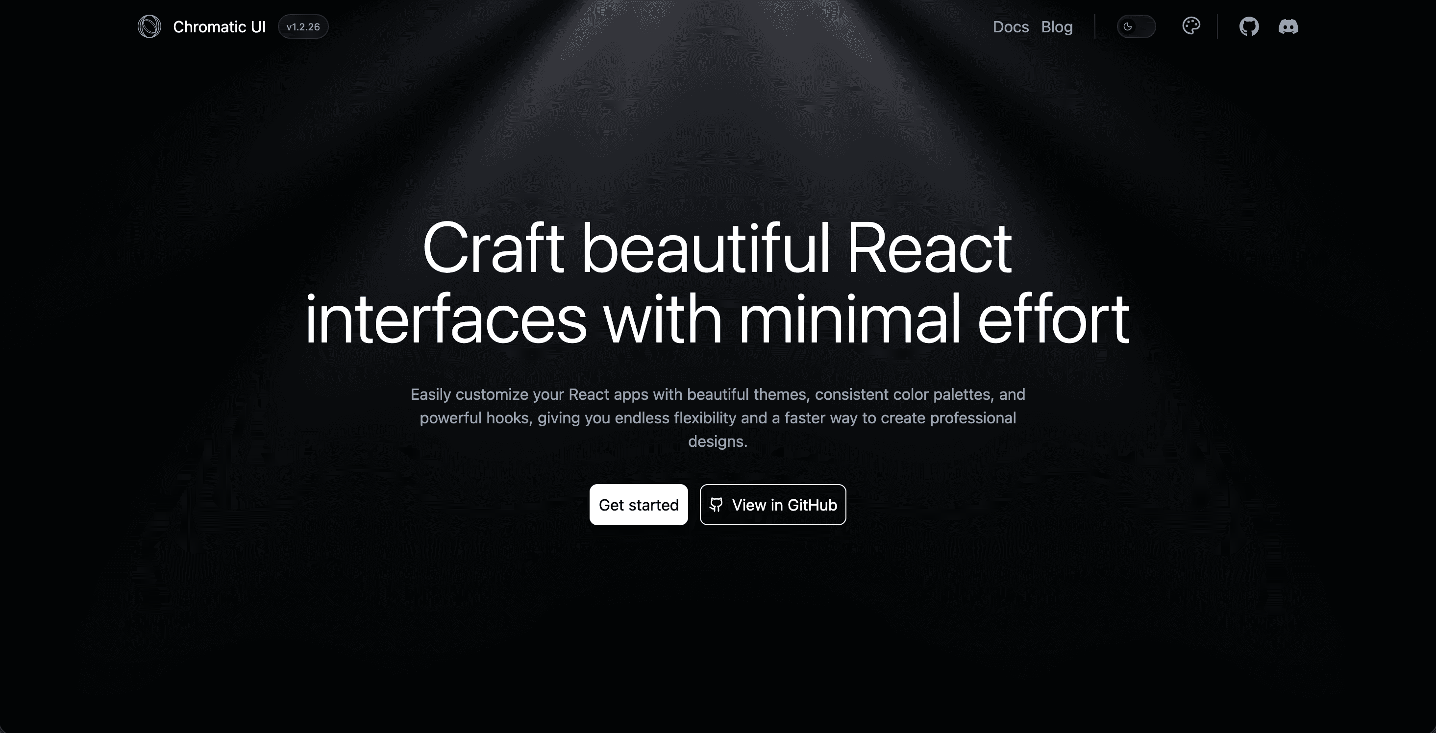 Chromatic UI