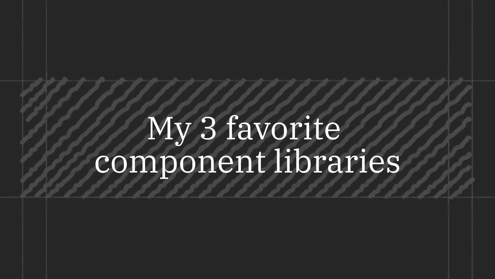 Blog title
